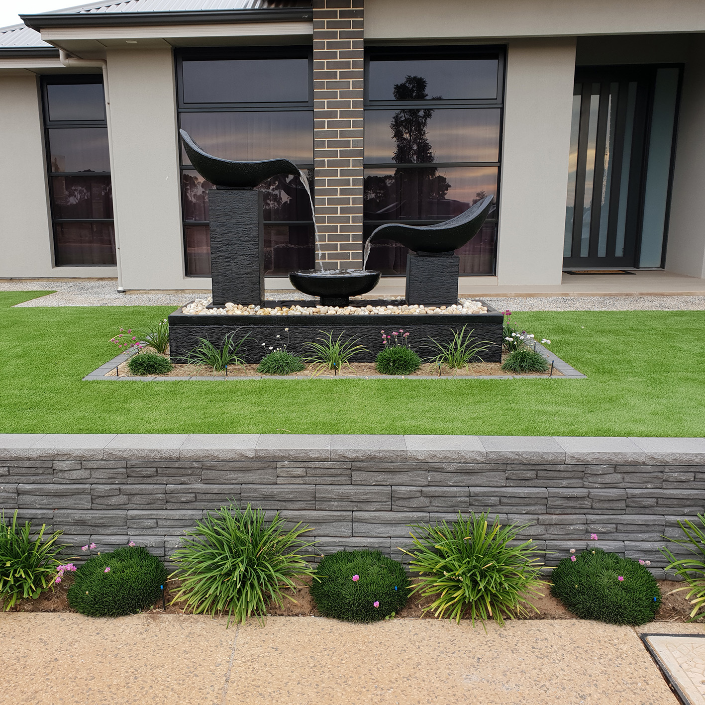 Natural Impressions® Flagstone Retaining Wall Blocks | Adbri Masonry