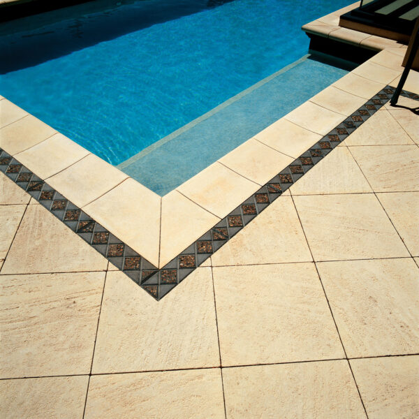 Pool Stone Pool Surround Pavers - Pearl
